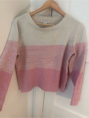 Cupcakes and cashmere  Collection Pink Ombre Crewneck Sweater